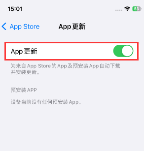 枣阳苹果15维修中心如何让iPhone15APP自动更新